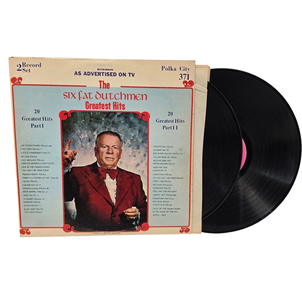 The Six Fat Dutchmen Greatest Hits 2 LP Vinyl Record Set Polka City 371 Waltz*